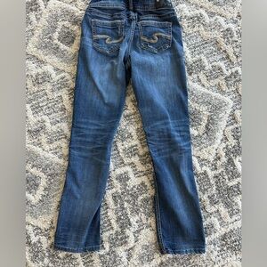 Silver Jeans Women's Dark Blue Skinny Jeans